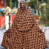 Elegant Palazzo long Khimar Set Product Code: 1642